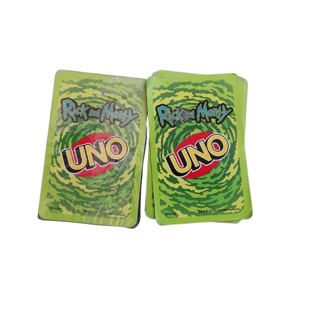 Rick & Morty Uno Game
